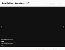 Tablet Screenshot of jeansebbenassociates.com